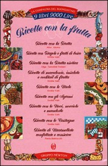 Immagine di RICETTE CON LA FRUTTA  8 LIBRI