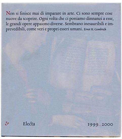 Immagine di ELECTA 1999 2000 CATALOGO ARTE