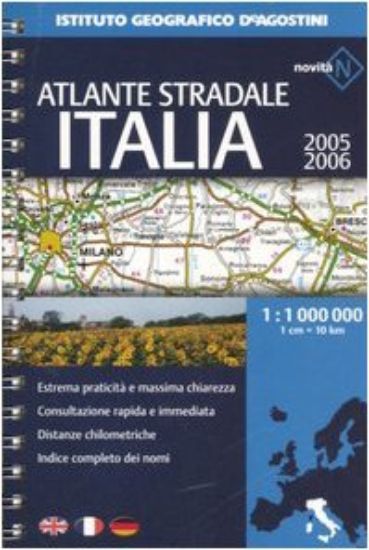 Immagine di ATLANTE STRADALE ITALIA 1:1.000.000 2005-2006