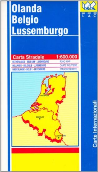 Immagine di OLANDA BELGIO LUSSEMBURGO  1:600.000  CARTA STRADALE