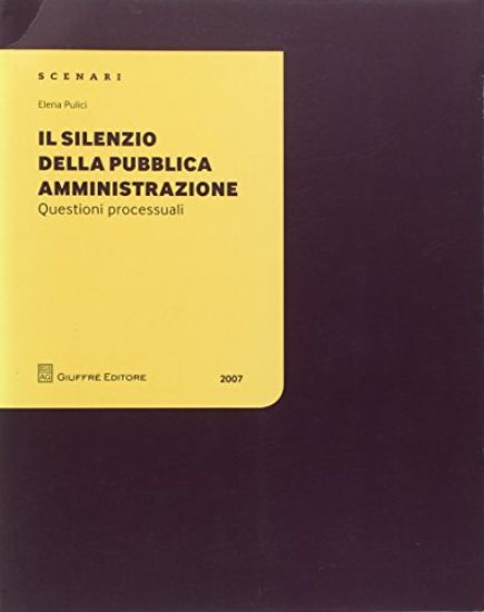 Immagine di SILENZIO DELLA PUBBLICA AMMINISTRAZIONE  QUESTIONI PROCESSUALI  (IL) 2007