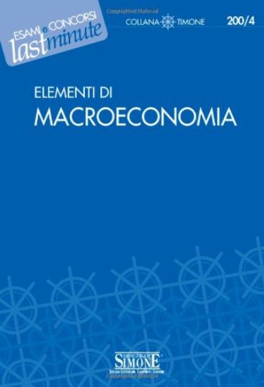 Immagine di ELEMENTI DI MACROECONOMIA