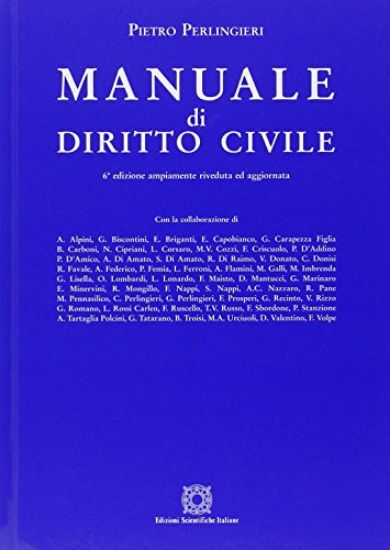 Immagine di MANUALE DI DIRITTO CIVILE