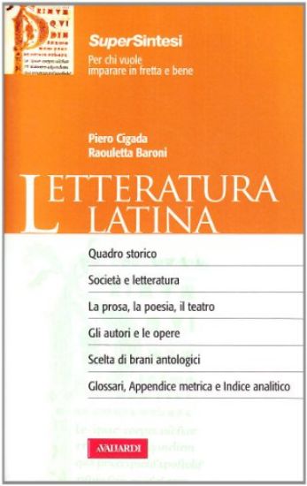 Immagine di LETTERATURA LATINA