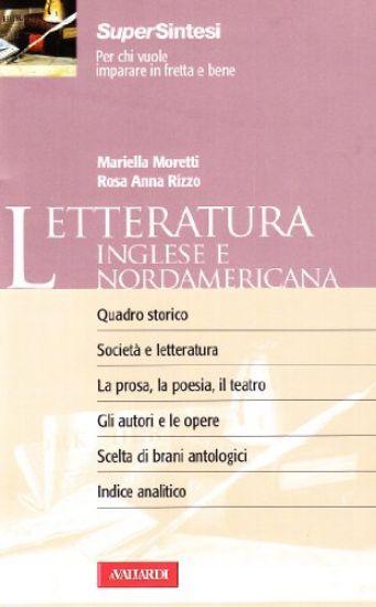 Immagine di LETTERATURA INGLESE E NORDAMERICANA