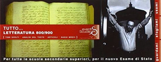 Immagine di TUTTO LETTERATURA 800/900