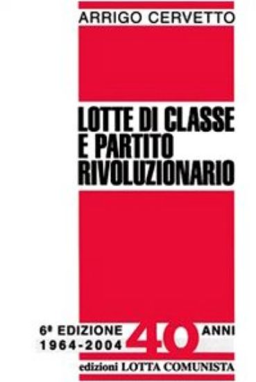 Immagine di LOTTA DI CLASSE E PARTITO RIVOLUZIONARIO