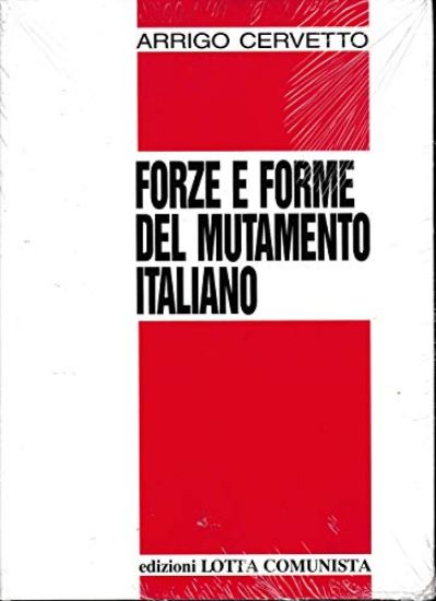 Immagine di FORZE E FORME DEL MUTAMENTO ITALIANO