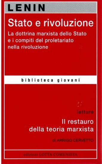 Immagine di STATO E RIVOLUZIONE  DOTTRINA MARXISTA DELLO STATO