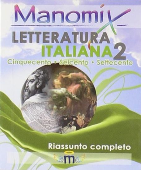 Immagine di MANOMIX DI LETTERATURA ITALIANA - VOLUME 2