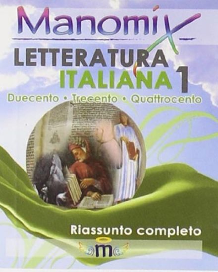 Immagine di MANOMIX DI LETTERATURA ITALIANA