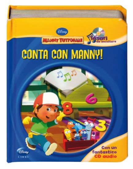 Immagine di CANTA CON MANNY! MANNY TUTTOFARE. TESORI DA ASCOLTARE. CON CD AUDIO