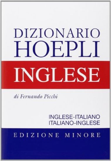 Immagine di INGLESE HOEPLI MINORE RILEGATO