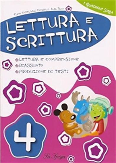 Immagine di LETTURA E SCRITTURA 4 - VOLUME 4