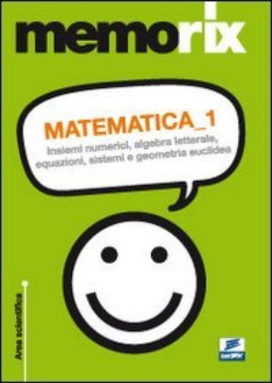 Immagine di MATEMATICA 1 - MEMORIX