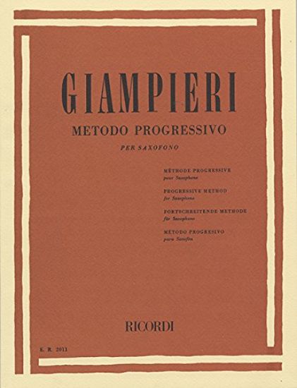 Immagine di GIAMPIERI  METODO PROGRESSIVO PER SAXOFONO