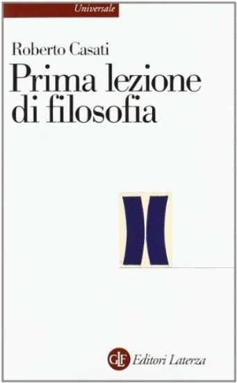 Immagine di PRIMA LEZIONE DI FILOSOFIA