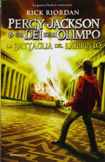 Immagine di PERCY JACKSON E GLI DEI DELL`OLIMPO  - LA BATTAGLIA DEL LABIRINTO - VOLUME 4