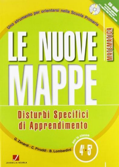 Immagine di NUOVE MAPPE DSA-MATEMATICA 4/5 - VOLUME 4/5