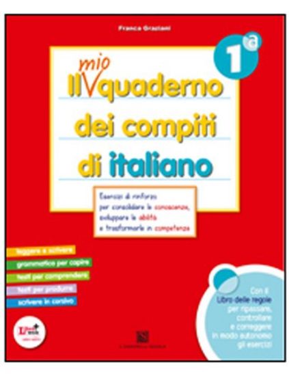 Immagine di MIO QUADERNO DEI COMPITI DI ITALIANO 1 - VOLUME 1