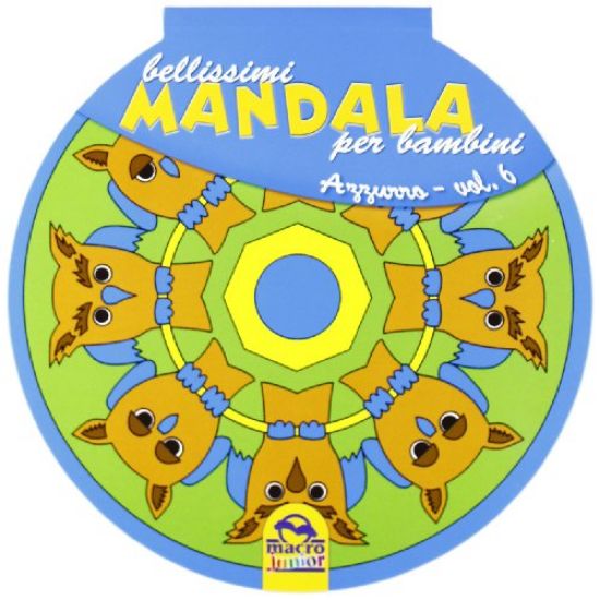 Immagine di BELLISSIMI MANDALA PER BAMBINI AZZURRO VOL.6