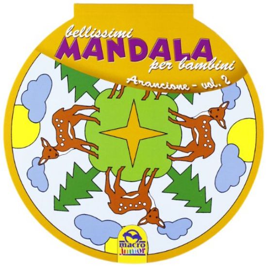 Immagine di BELLISSIMI MANDALA PER BAMBINI ARANCIONE VOL.2°