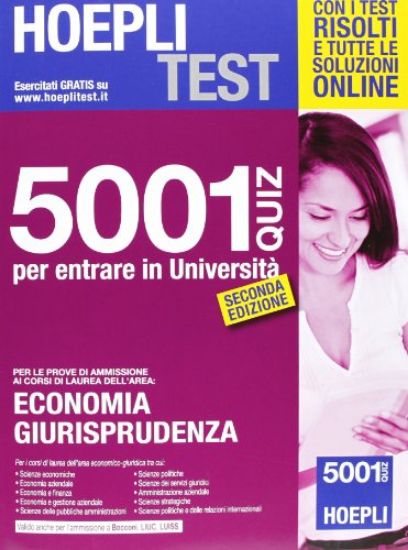 Immagine di HOEPLI TEST - 5001 QUIZ DI ECONOMIA GIURISPRUDENZA