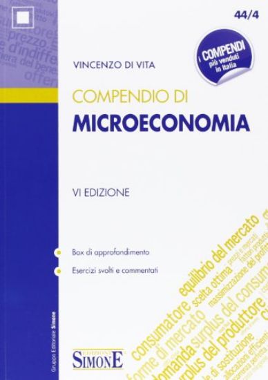 Immagine di COMPENDIO DI MICROECONOMIA 2013