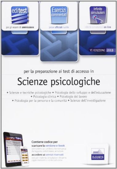 Immagine di EDITEST 7 ESERCIZI SCIENZE PSICOLOGICHE