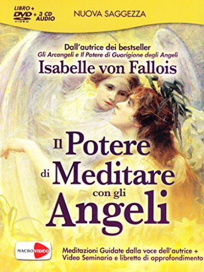 Immagine di POTERE DI MEDITARE CON GLI ANGELI (IL) LIBRO + DVD