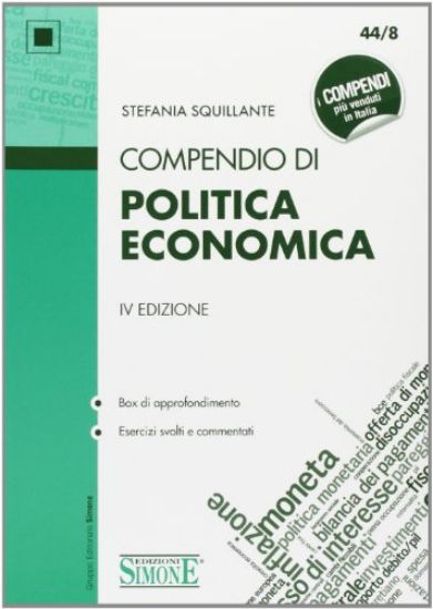 Immagine di COMPENDIO DI POLITICA ECONOMICA 2013