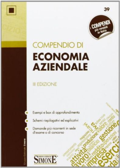 Immagine di COMPENDIO DI ECONOMIA AZIENDALE 2013