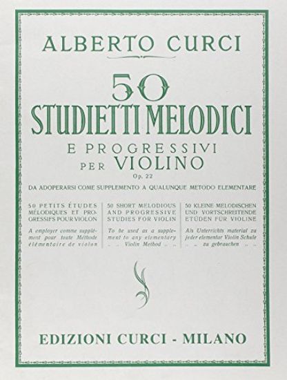 Immagine di 50 STUDIETTI MELODICI E PROGRESSIVI PER VIOLINO