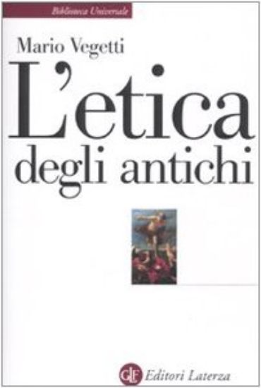 Immagine di ETICA DEGLI ANTICHI