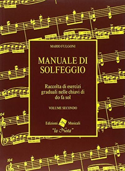 Immagine di MANUALE DI SOLFEGGIO - VOLUME 2