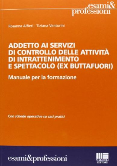 Immagine di ADDETTO AI SERVIZI DELLE ATTIVITA` DI INTRATTENIMENTO E SPETTACOLO. MANUALE PER LA FORMAZIONE