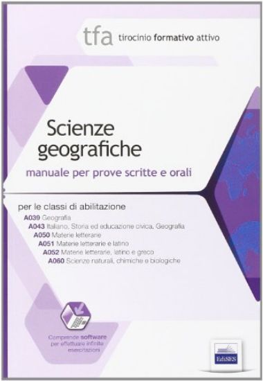 Immagine di TFA SCIENZE GEOGRAFICHE. MANUALE PER LE PROVE SCRITTE E ORALI