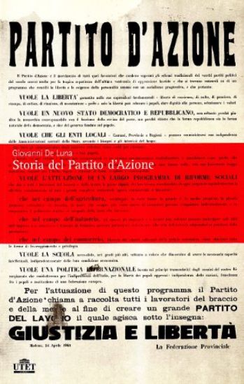 Immagine di STORIA DEL PARTITO D`AZIONE