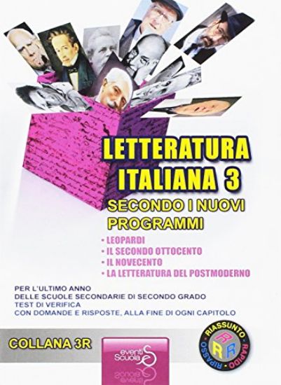 Immagine di LETTERATURA ITALIANA 3