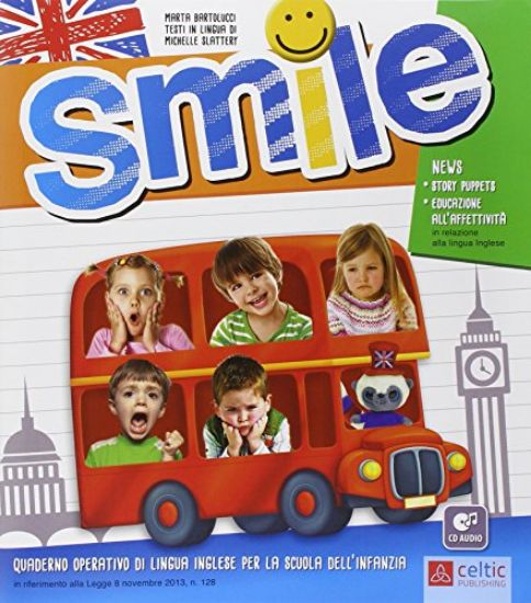 Immagine di SMILE - QUADERNO OPERATIVO LINGUA INGLESE PER LA SCUOLA DELL`INFANZIA