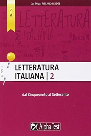 Immagine di LETTERATURA ITALIANA 2 - VOLUME 2