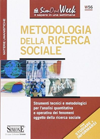 Immagine di METODOLOGIA DELLA RICERCA SOCIALE