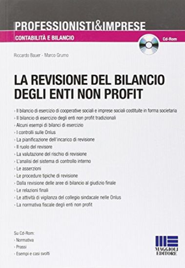 Immagine di REVISIONE DEL BILANCIO DEGLI ENTI NON PROFIT (LA) CON CD-ROM