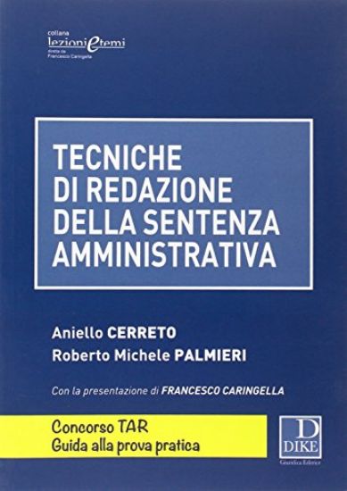 Immagine di TECNICHE DI REDAZIONE DELLA SENTENZA AMMINISTRATIVA