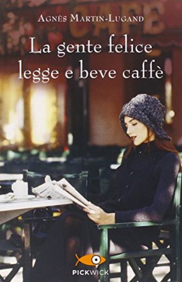 Immagine di GENTE FELICE LEGGE E BEVE CAFFE`