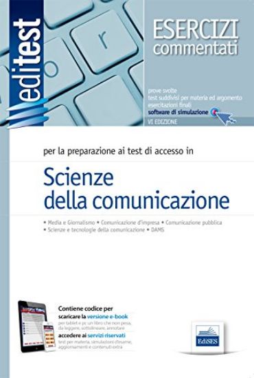 Immagine di EDITEST 8 ESERCIZI - SCIENZE DELLA COMUNICAZIONE