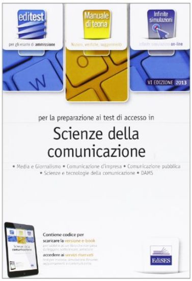 Immagine di EDITEST 8 TEORIA - SCIENZE DELLA COMUNICAZIONE