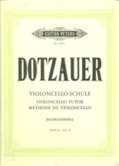 Immagine di VIOLONCELLO - SCHULE 3 (DOTZAUER)