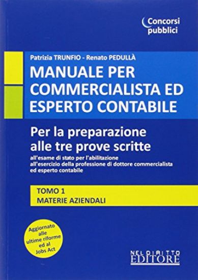 Immagine di MANUALE PER COMMERCIALISTA ED ESPERTO CONTABILE TOMO 1 + 2