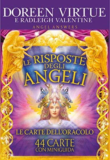 Immagine di RISPOSTE DEGLI ANGELI (LE) LE CARTE DELL`ORACOLO 44 CARTE